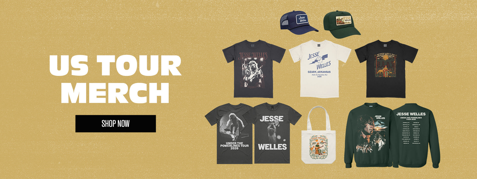 US TOUR MERCH SHOP NOW