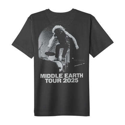Guitar Smash Middle Earth 2025 Tour Tee