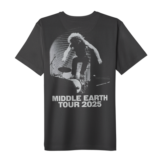 Guitar Smash Middle Earth 2025 Tour Tee