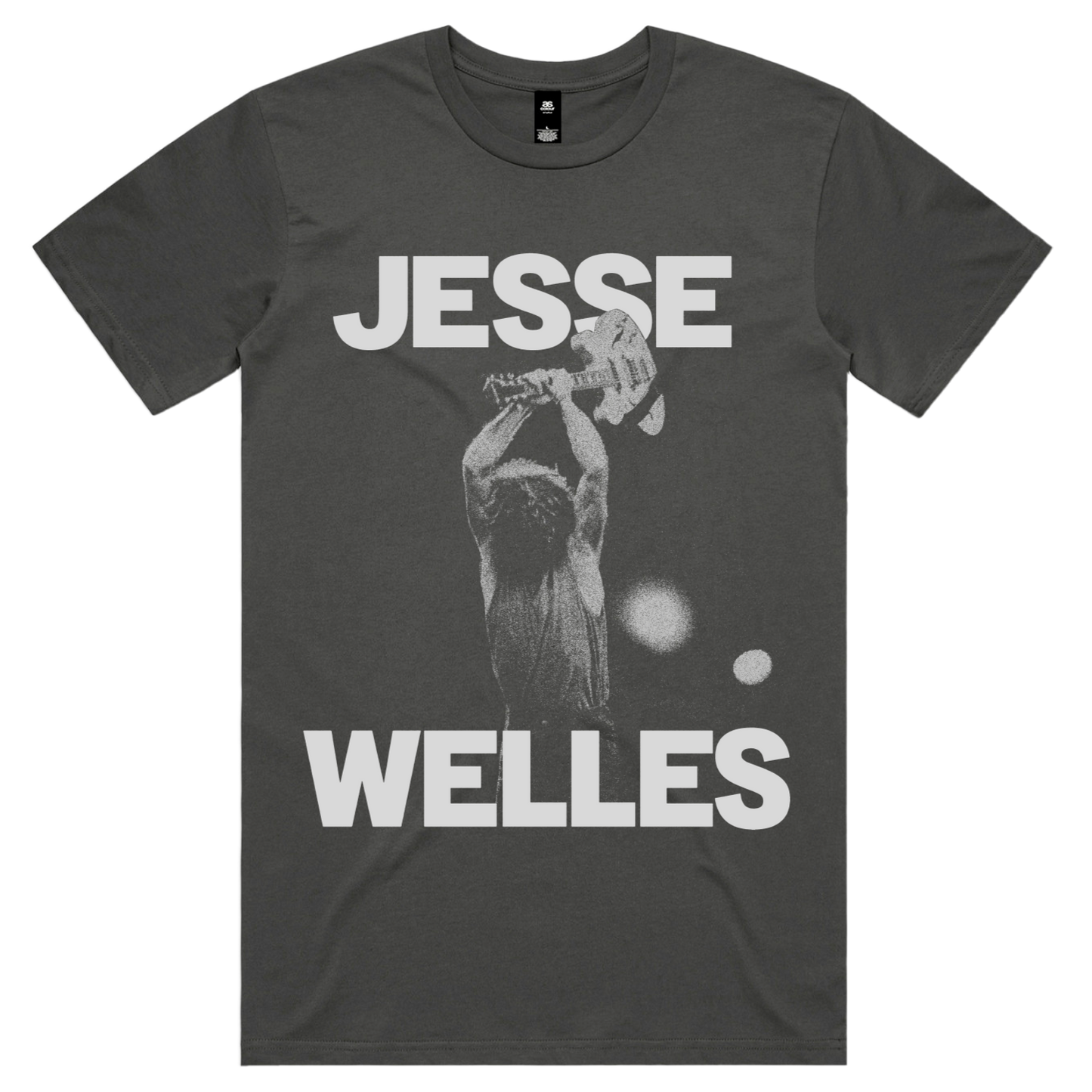 Guitar Smash Powerlines 2026 Tour Tee
