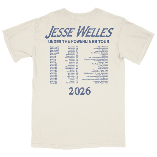 Under the Powerlines 2026 Tour Tee